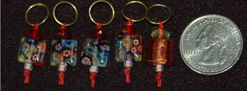 beaded stitch markers